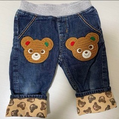 【80cm】デニム ミキハウスズボン