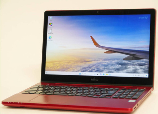 1年保証（Windows 11+Office2021年）FUJITSU　AH77/Y