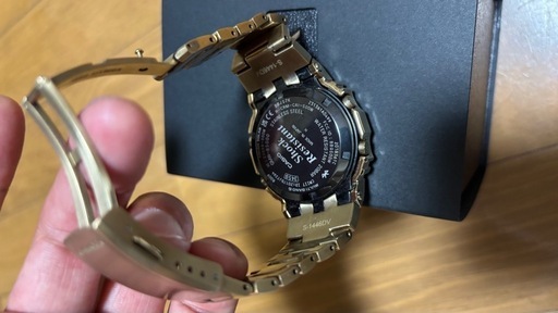 G-SHOCK FULL METAL 5000 SERIES  ジーショック フルメタル 5000 シリーズ  GMW-B5000GD
