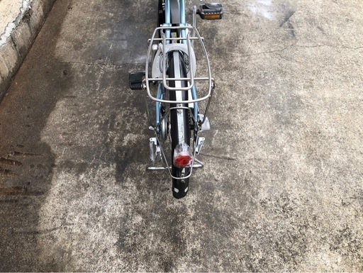 626  ブリヂストン電動アシスト自転車アシスタ20インチブルーアルミボディー