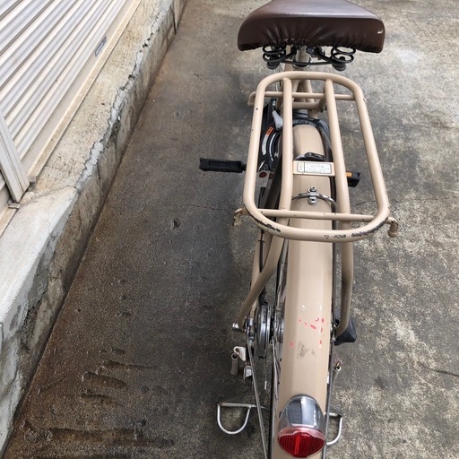 629  ヤマハ新機種電動アシスト自転車pasnatura26インチベージュアルミボディー