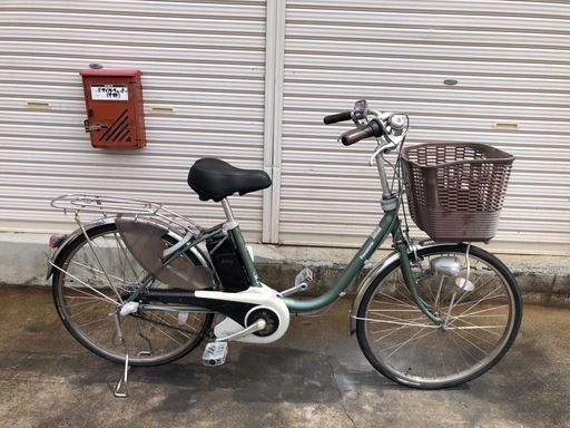 631  パナソニック 電動アシスト自転車viviDX24インチ　グリーンボディー