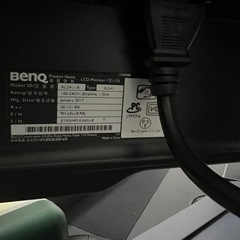 美品　ゲーミングディスプレイ　BenQ XL2411 LCDモニター 本体の画像