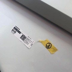 IKEA イケア リンドビーン LINDBYN ブラック 約80センチ 大型 円形 鏡 ミラー ③の画像