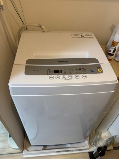 ジモティ来店特価!! 洗濯機 アイリスオーヤマ IAW-T502EN 2019 J-0361