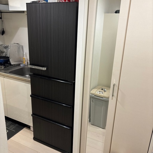 冷蔵庫 AQUA AQR-V37M(K)