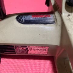 ◎中古良品◎動作確認済　新ダイワ 電動チェーンソー ペッカーエース A-107Pの画像
