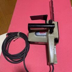 ◎中古良品◎動作確認済　新ダイワ 電動チェーンソー ペッカーエース A-107Pの画像
