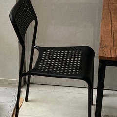 【美品】IKEA アッデ　チェア　ブラックの画像