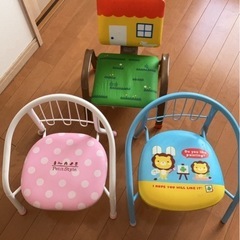 子ども用椅子　3点セット
