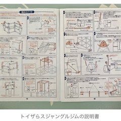 ディズニー ミッキー＆フレンズ おりたたみキッズパーク 鉄棒練習　の画像