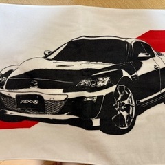 マツダ　RX-8 spiritR 記念タオルの画像