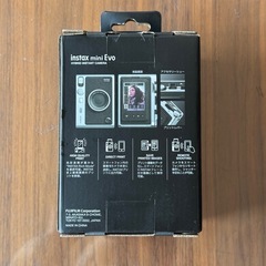 【新品未使用】FUJIFILM instax mini Evo 黒の画像