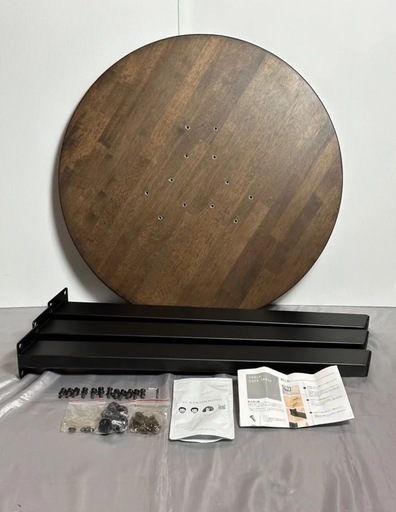 KANADEMONO カフェテーブル BlackBrown カナデモノ THE CAFE TABLE