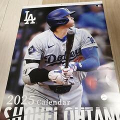 新品!2025年大谷翔平カレンダー