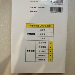公務員試験対策問題集の画像