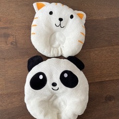 赤ちゃん用枕【ねこ、パンダ】