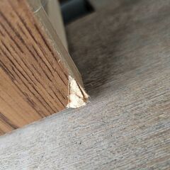 整理ダンス　タオル収納　スキマ家具　サイズ約40×44.5cm高さ120cm　角が少しハガレあります　ek-621gedの画像