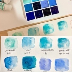 水彩絵具12色1.2ml小分け シュミンケ ホルベイン Deni...