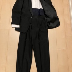 黒タキシードの一式セット
