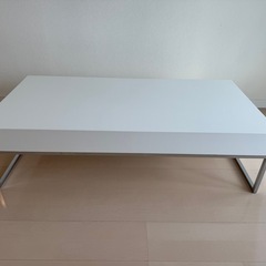 大塚家具 センターテーブルホワイト