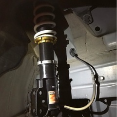 トヨタ　Bb HKS 車高調の画像