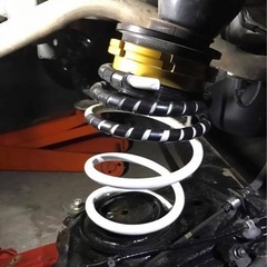トヨタ　Bb HKS 車高調の画像