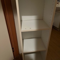 白のカラーボックス