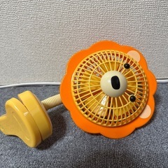 ライオンクリップ扇風機の画像