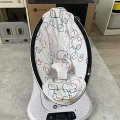 一旦受付停止　mamaRoo4 ママルー4 電動バウンサーの画像