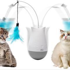 【新品未開封！限定1点！最終価格】 電動猫おもちゃ 充電 室内自...