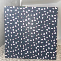 クラフトペーパー　花　裏表あり①