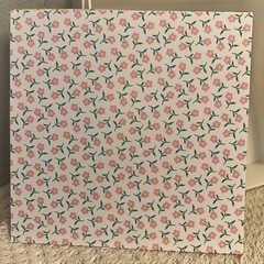 クラフトペーパー　花　裏表あり①の画像