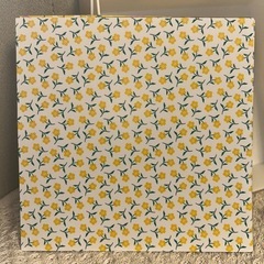 クラフトペーパー　花　裏表あり①の画像