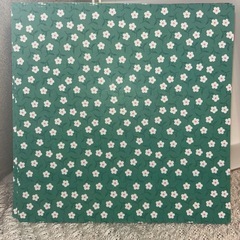 クラフトペーパー　花　裏表あり①の画像