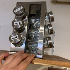 終了　スパイスラック　回転式　