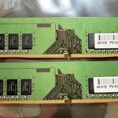 ﾃﾞｽｸﾄｯﾌﾟPC用ﾒﾓﾘｰ DDR4-2666 16GB(8...