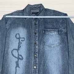 メンズデニムジャケット　ショーンジョン　BIGサイズ　3 L 古着の画像