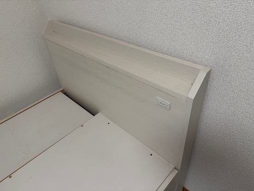 〈受け渡し決定済み〉ベットフレーム　ニトリ　シングルベット　　