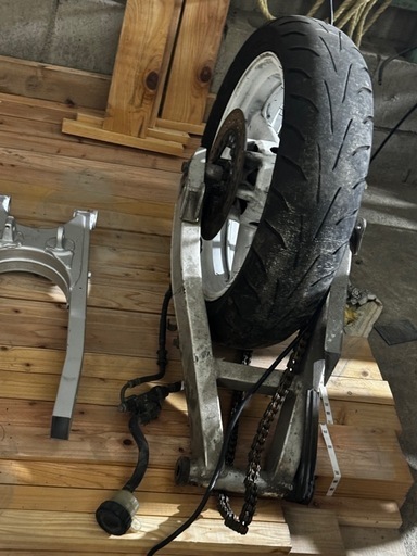 xjr400 リア足回り1式 スイングアーム ホイール