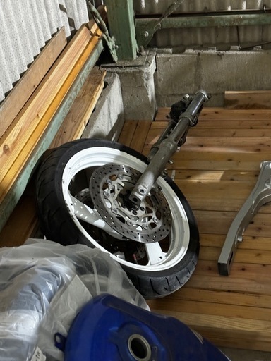 xjr400フロント足回り1式 フロントフォーク ホイール