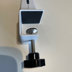 パーテーション 設置用クランプ テーブル固定型  パーテーション固定金具 スタンドのみ 固定金具のみ アクリル板 まん延防止措置 lap-2setの画像