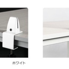 パーテーション 設置用クランプ テーブル固定型  パーテーション固定金具 スタンドのみ 固定金具のみ アクリル板 まん延防止措置 lap-2setの画像