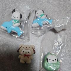 ポチャッコ　ガチャガチャ4個セット