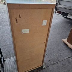 整理ダンス　タオル収納　スキマ家具　サイズ約40×44.5cm高さ104cm　ek-622gedの画像