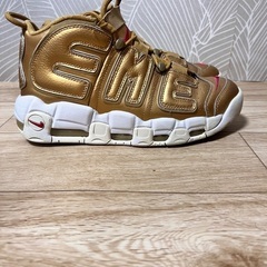 Nike Supreme 27cm ゴールド ハイカットスニーカーの画像
