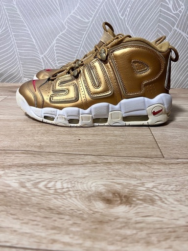 Nike Supreme 27cm ゴールド ハイカットスニーカー