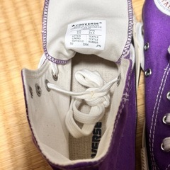 CONVERSE ハイカットスニーカー ⚠️値下げ⚠️の画像
