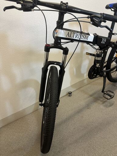 ＡＬＴＲＵＩＳＭマウンテンバイクＭＴＢ２６型 フルサスペンション折りたたみ自転車 ALTRUISMマウンテンバイクMTB26型 フル