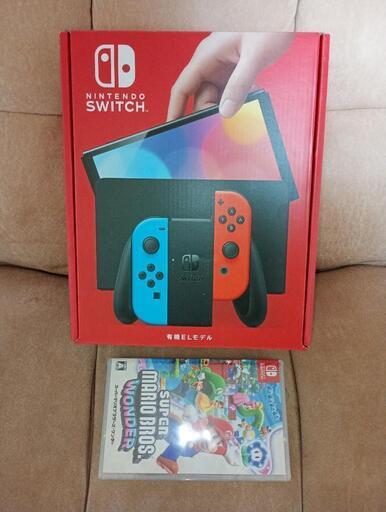 任天堂 #Switch 有機 未使用　1年保証付